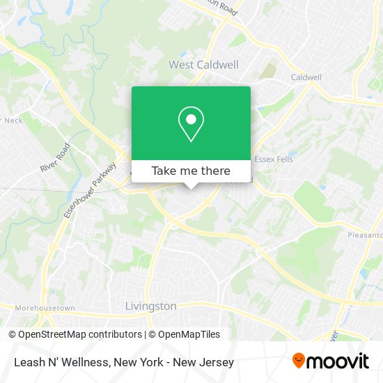 Leash N' Wellness map