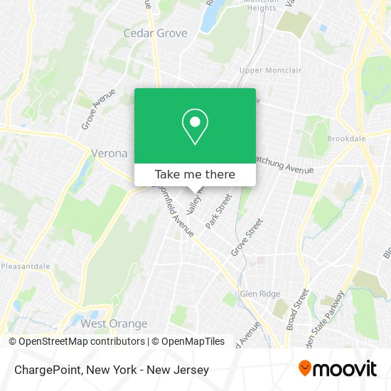 ChargePoint map