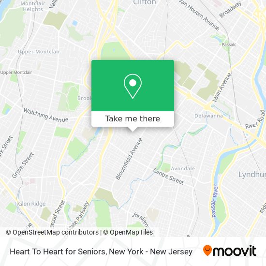 Heart To Heart for Seniors map