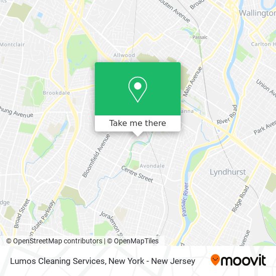 Mapa de Lumos Cleaning Services