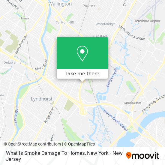 What Is Smoke Damage To Homes map