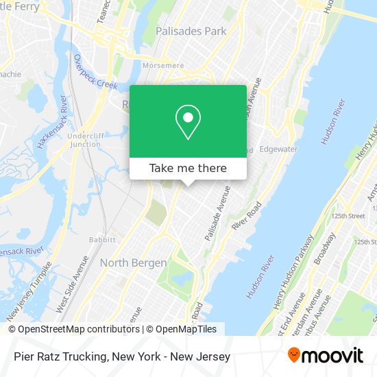 Pier Ratz Trucking map