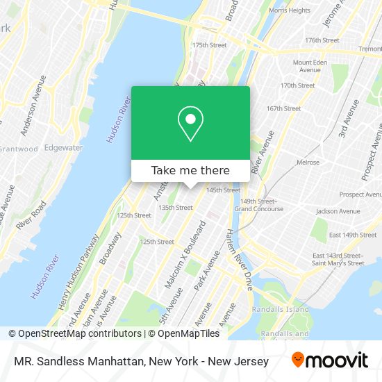 MR. Sandless Manhattan map