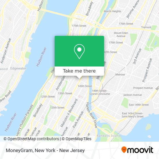 MoneyGram map