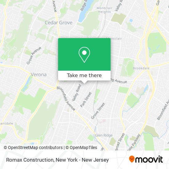 Mapa de Romax Construction