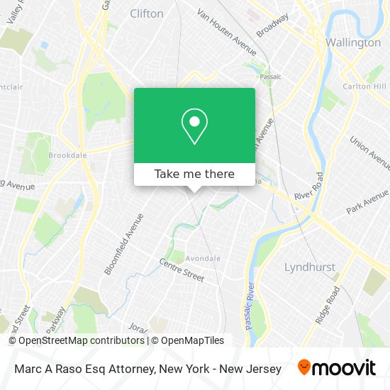 Marc A Raso Esq Attorney map