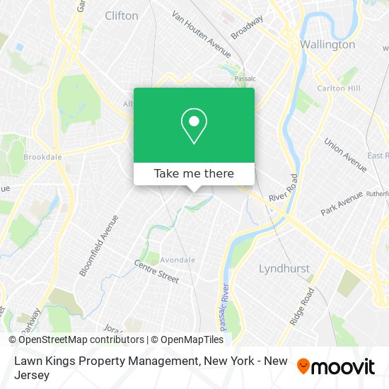 Mapa de Lawn Kings Property Management