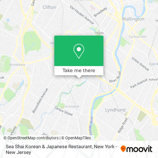 Mapa de Sea Shai Korean & Japanese Restaurant