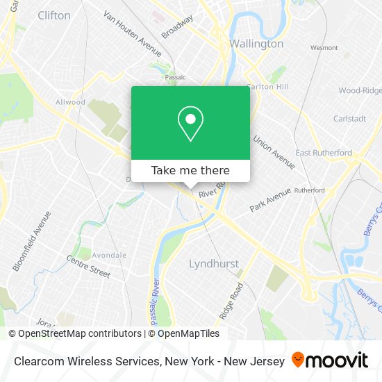 Clearcom Wireless Services map