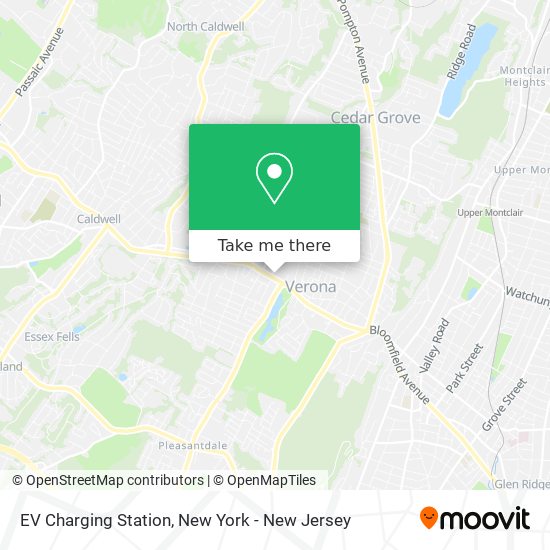 Mapa de EV Charging Station