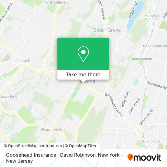 Mapa de Goosehead Insurance - David Robinson