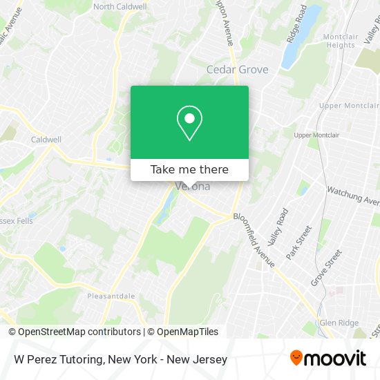 W Perez Tutoring map