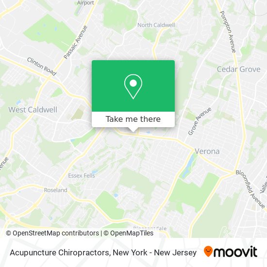 Acupuncture Chiropractors map