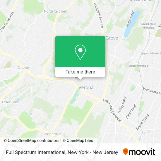 Full Spectrum International map