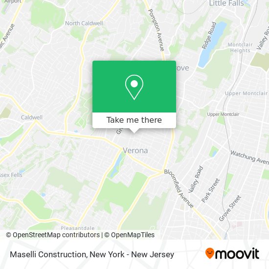 Mapa de Maselli Construction