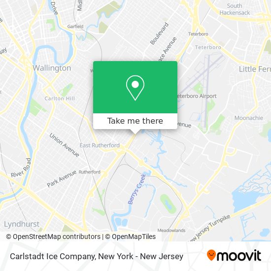 Carlstadt Ice Company map