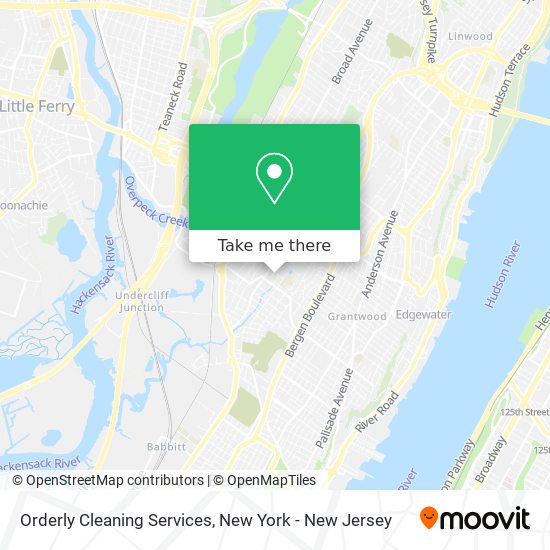 Mapa de Orderly Cleaning Services