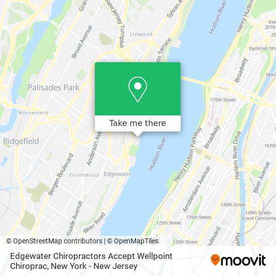 Mapa de Edgewater Chiropractors Accept Wellpoint Chiroprac