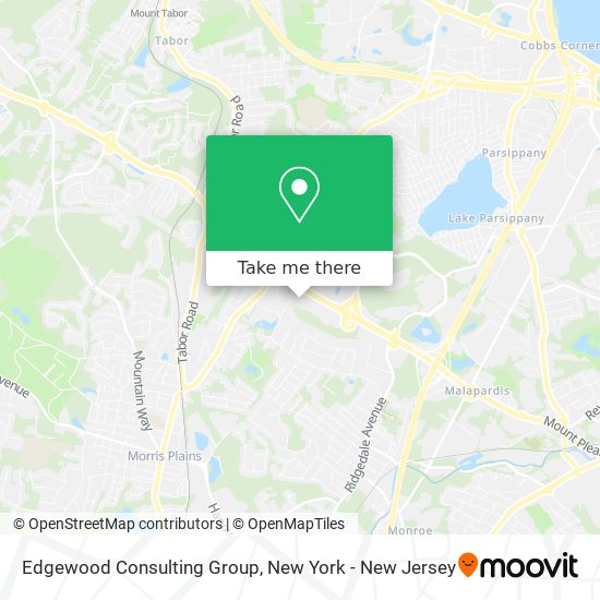 Edgewood Consulting Group map