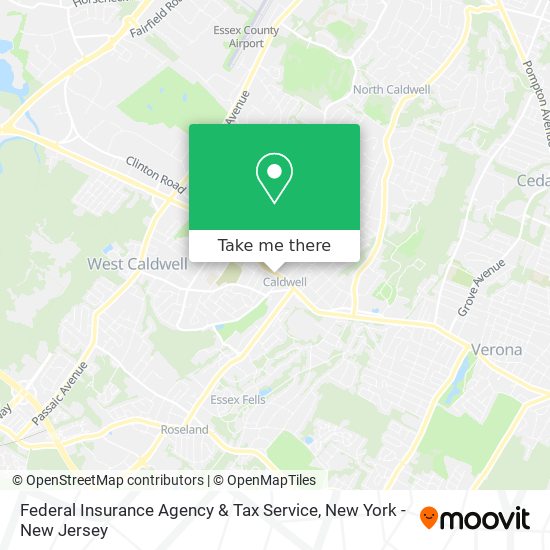 Mapa de Federal Insurance Agency & Tax Service