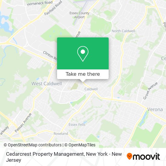 Mapa de Cedarcrest Property Management