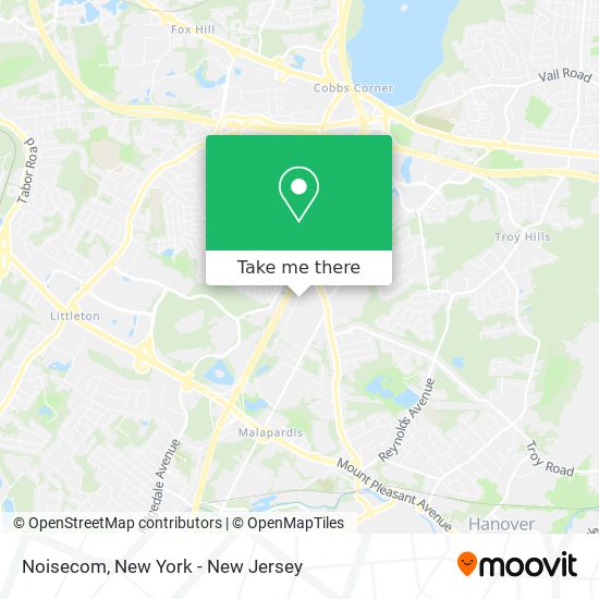 Noisecom map