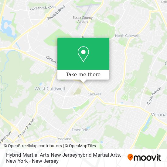 Mapa de Hybrid Martial Arts New Jerseyhybrid Martial Arts