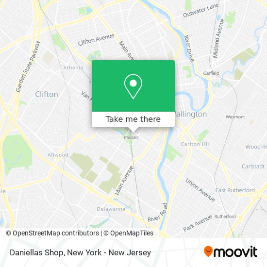 Mapa de Daniellas Shop