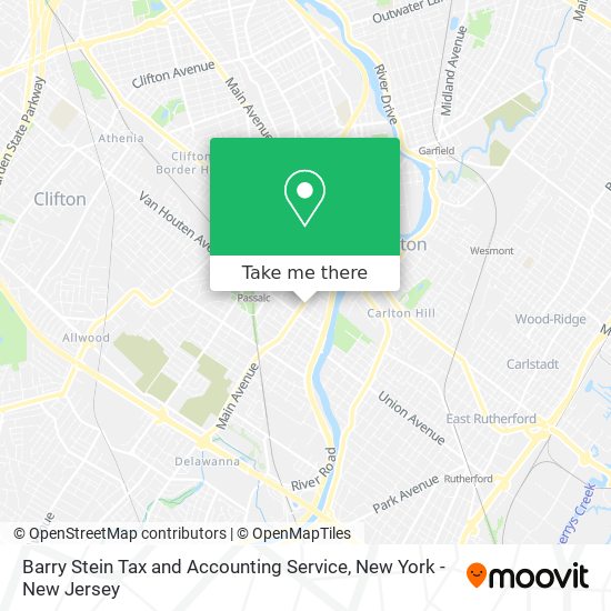 Mapa de Barry Stein Tax and Accounting Service