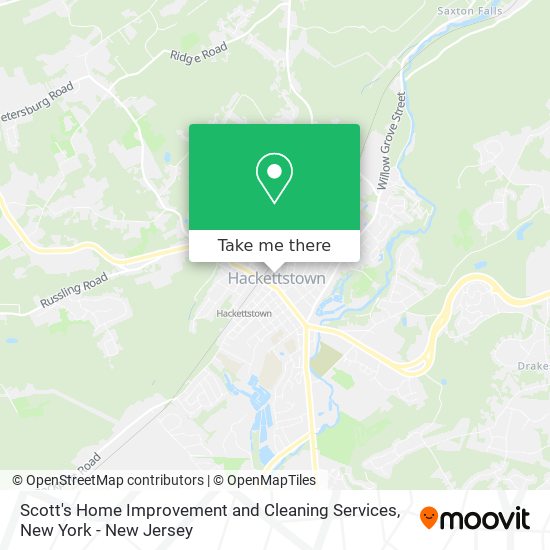 Scott's Home Improvement and Cleaning Services map