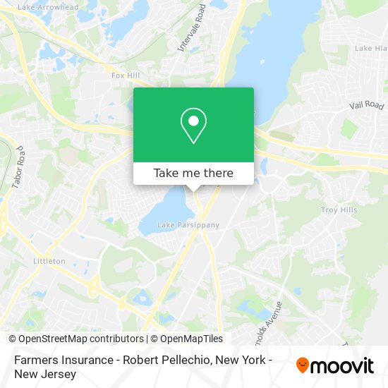 Farmers Insurance - Robert Pellechio map