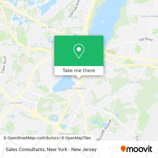 Sales Consultants map