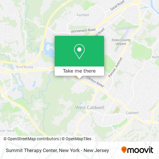 Summit Therapy Center map