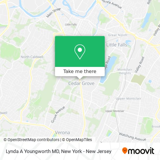 Lynda A Youngworth MD map