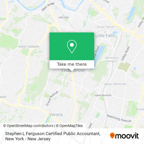 Stephen L Ferguson Certified Public Accountant map