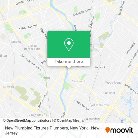 Mapa de New Plumbing Fixtures Plumbers