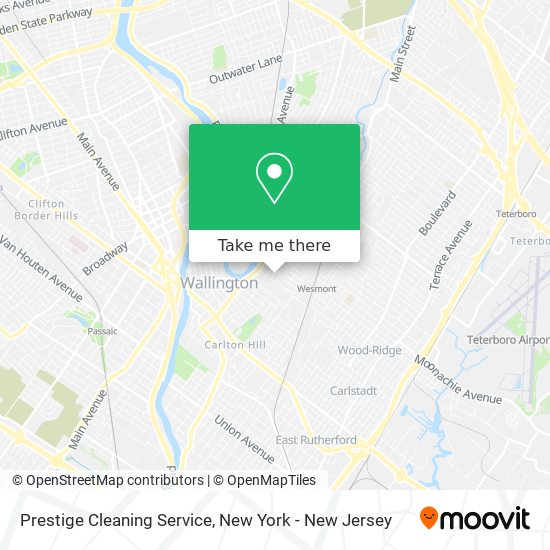 Prestige Cleaning Service map