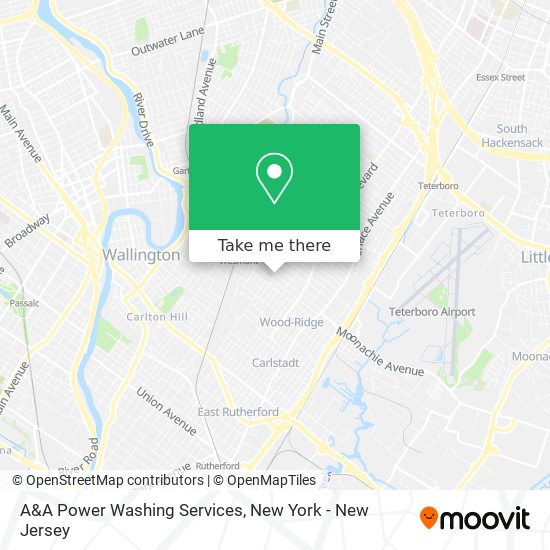 Mapa de A&A Power Washing Services