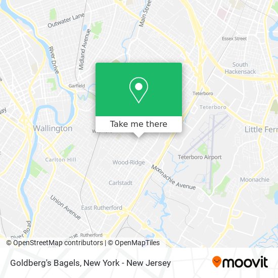 Mapa de Goldberg's Bagels