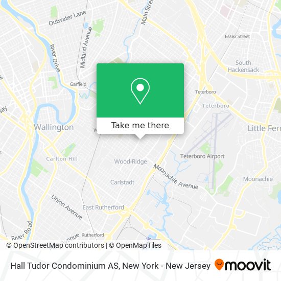 Hall Tudor Condominium AS map