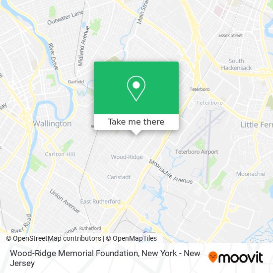 Mapa de Wood-Ridge Memorial Foundation