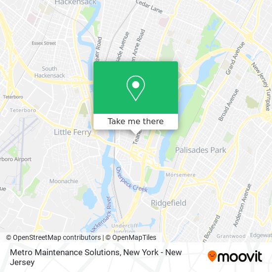 Metro Maintenance Solutions map