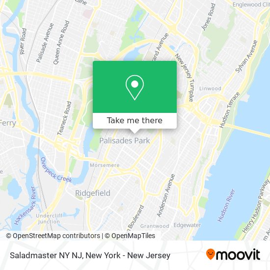 Saladmaster NY NJ map