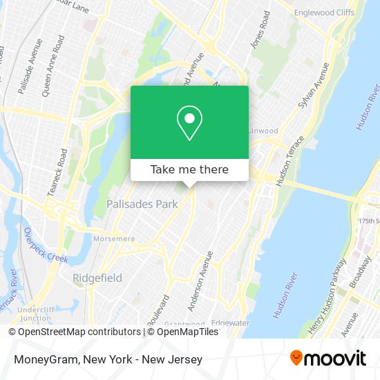 MoneyGram map