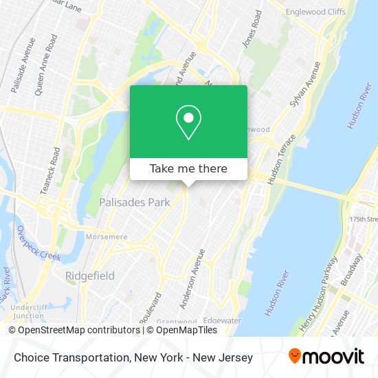 Choice Transportation map