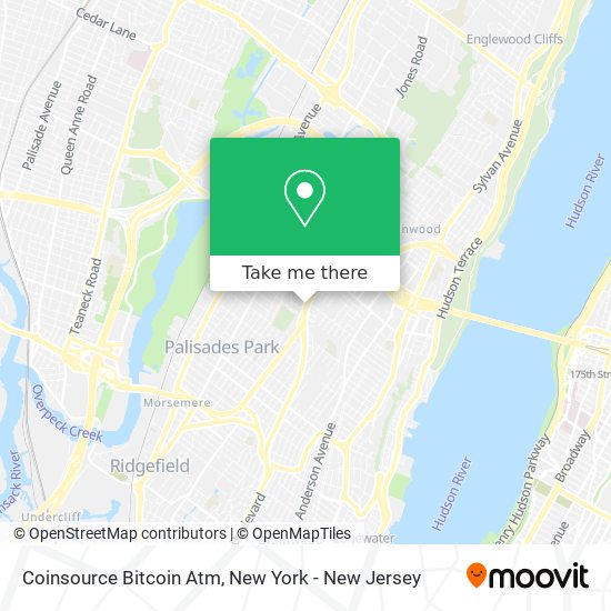 Coinsource Bitcoin Atm map