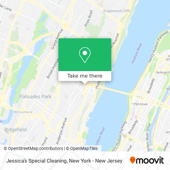 Jessica's Special Cleaning map