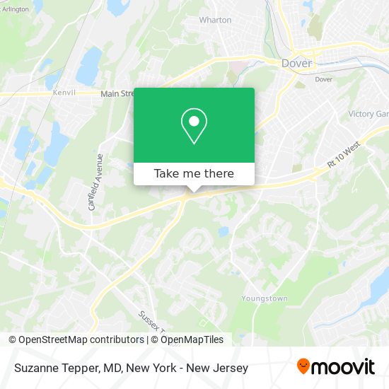 Mapa de Suzanne Tepper, MD
