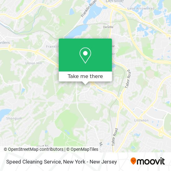 Mapa de Speed Cleaning Service