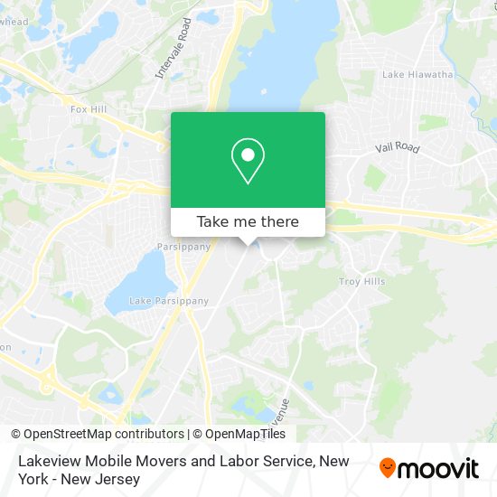 Mapa de Lakeview Mobile Movers and Labor Service